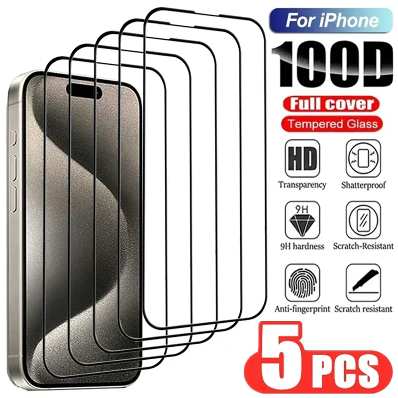 iPhone 15 Pro tempered glass