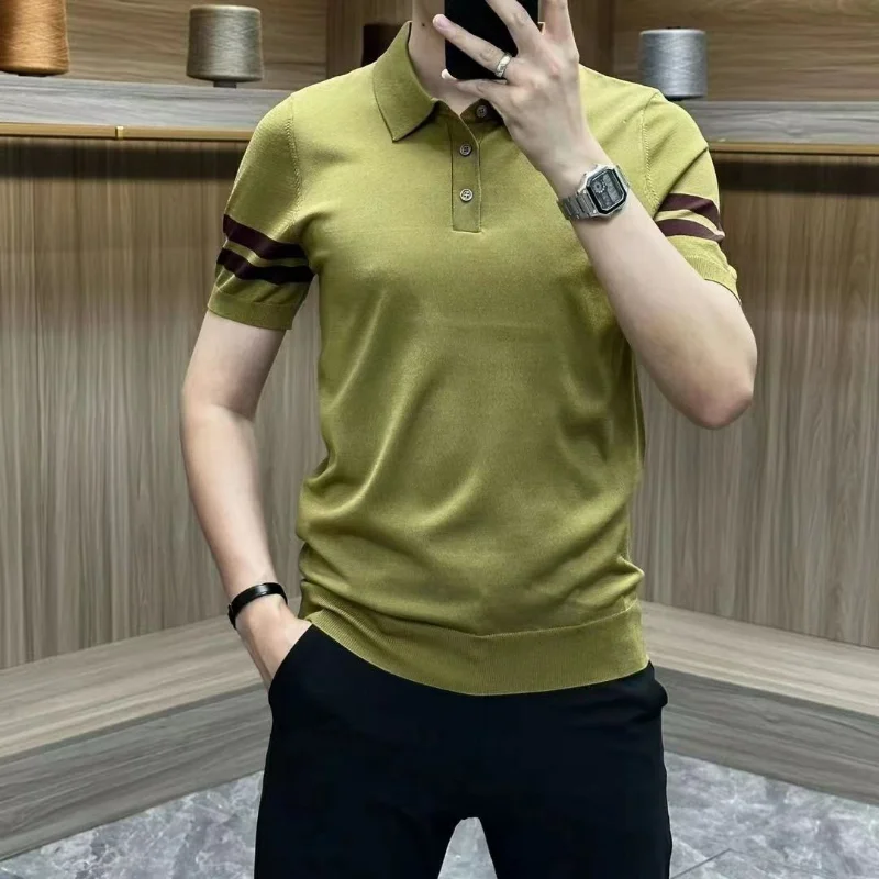 polo short sleeve knit